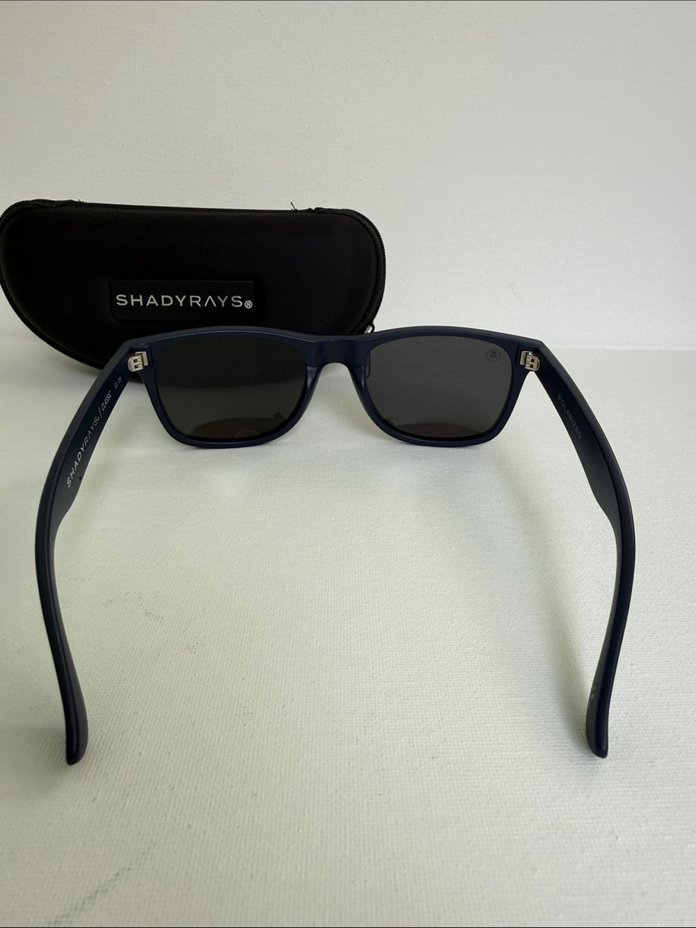 ShadyRays Men's Navy Frame Sunglasses with Dark Lenses - Picture 3 of 12